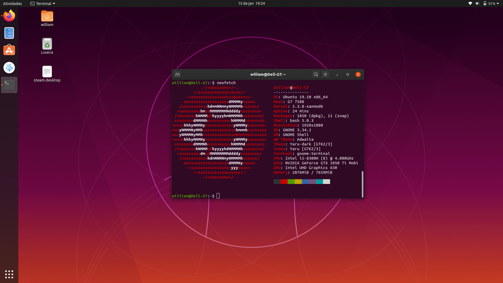 Ubuntu GUI